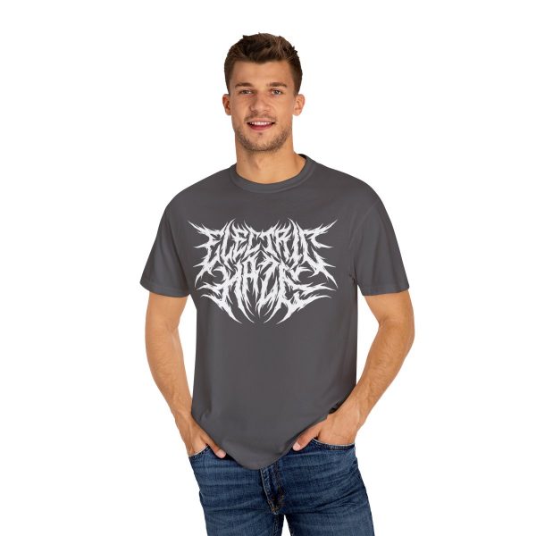Electric Haze Brutalist Logo Tee - Image 2